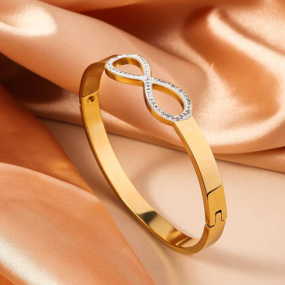 Velour Infinity Bangle