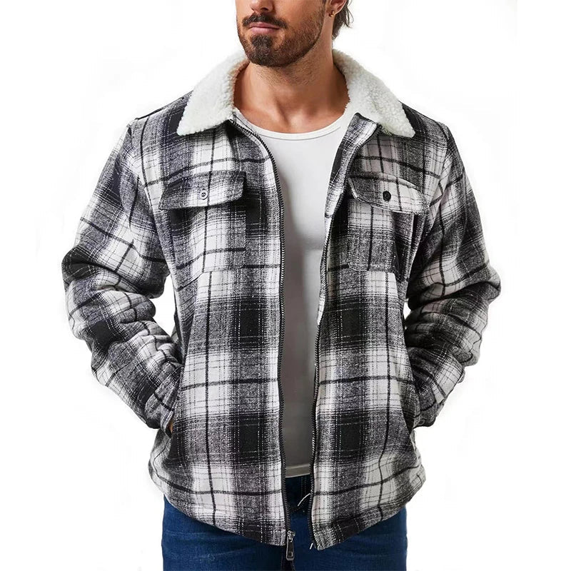 Finley Sherpa Lined Flannel Jacket