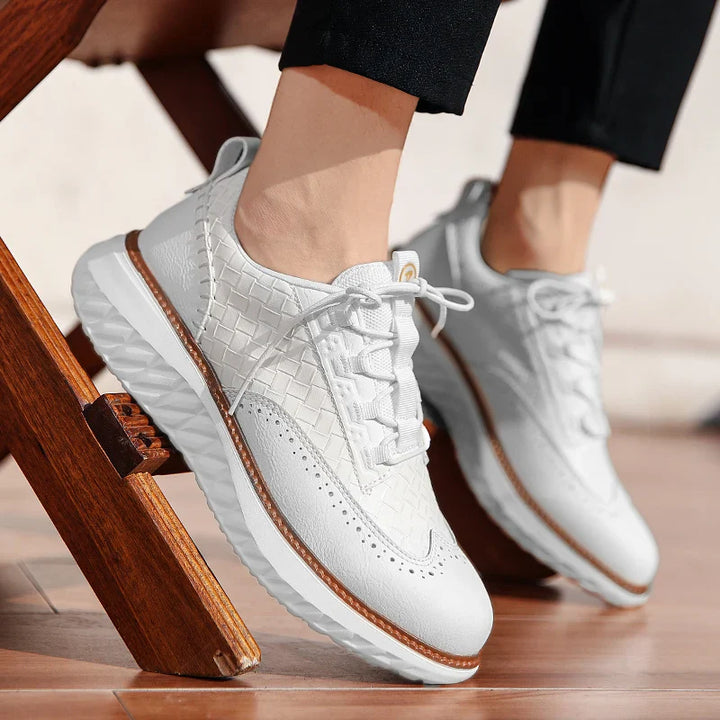 Casey Leather Brogue Sneakers