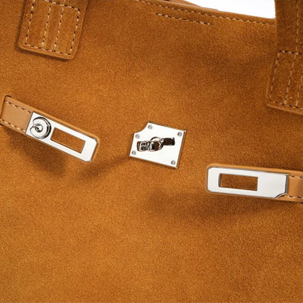 Ashley Mini Suede Tote