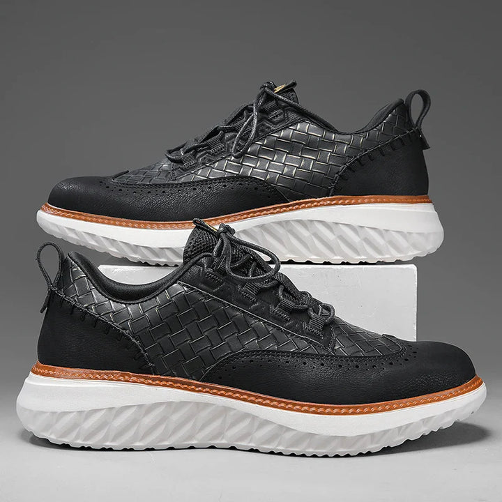 Casey Leather Brogue Sneakers