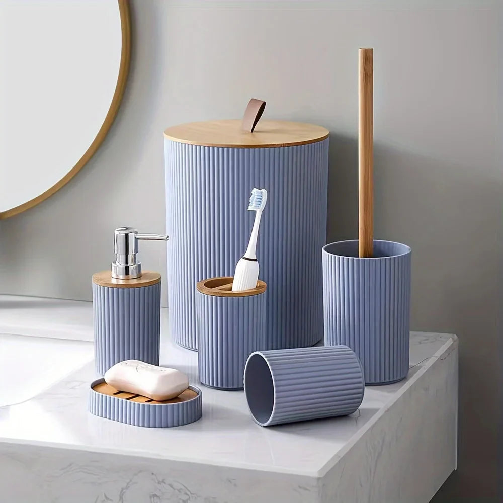 Grant Comfort 6 Piece Bathroom Set