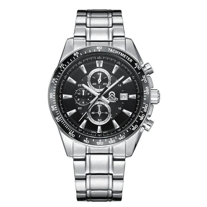 Sterling Bracelet Chronograph Watch, 44mm