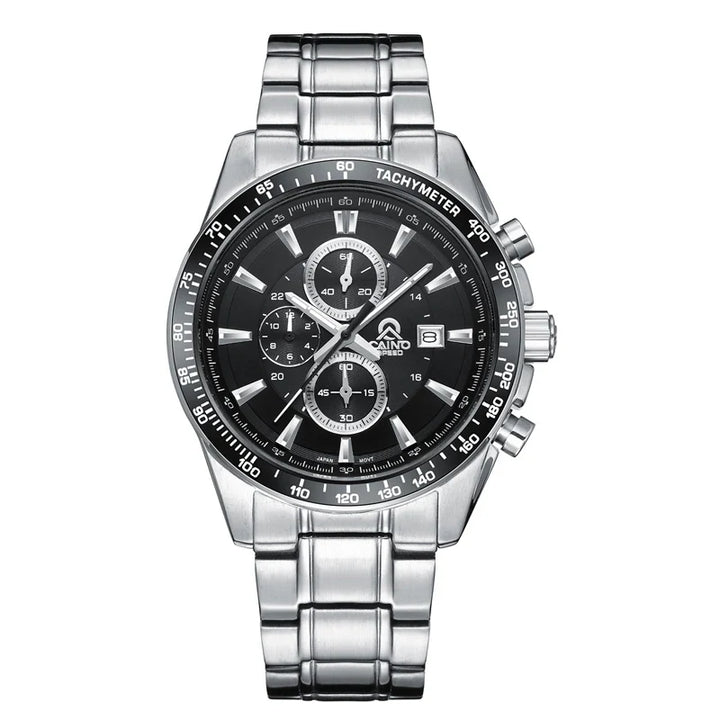 Sterling Bracelet Chronograph Watch, 44mm