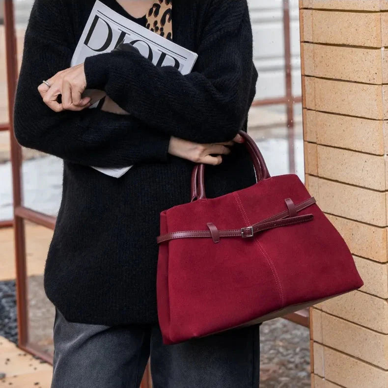 Shannon Suede Tote
