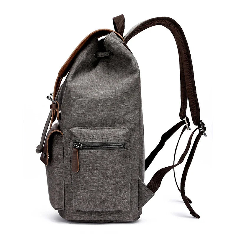 Sterling Canvas & Leather Backpack