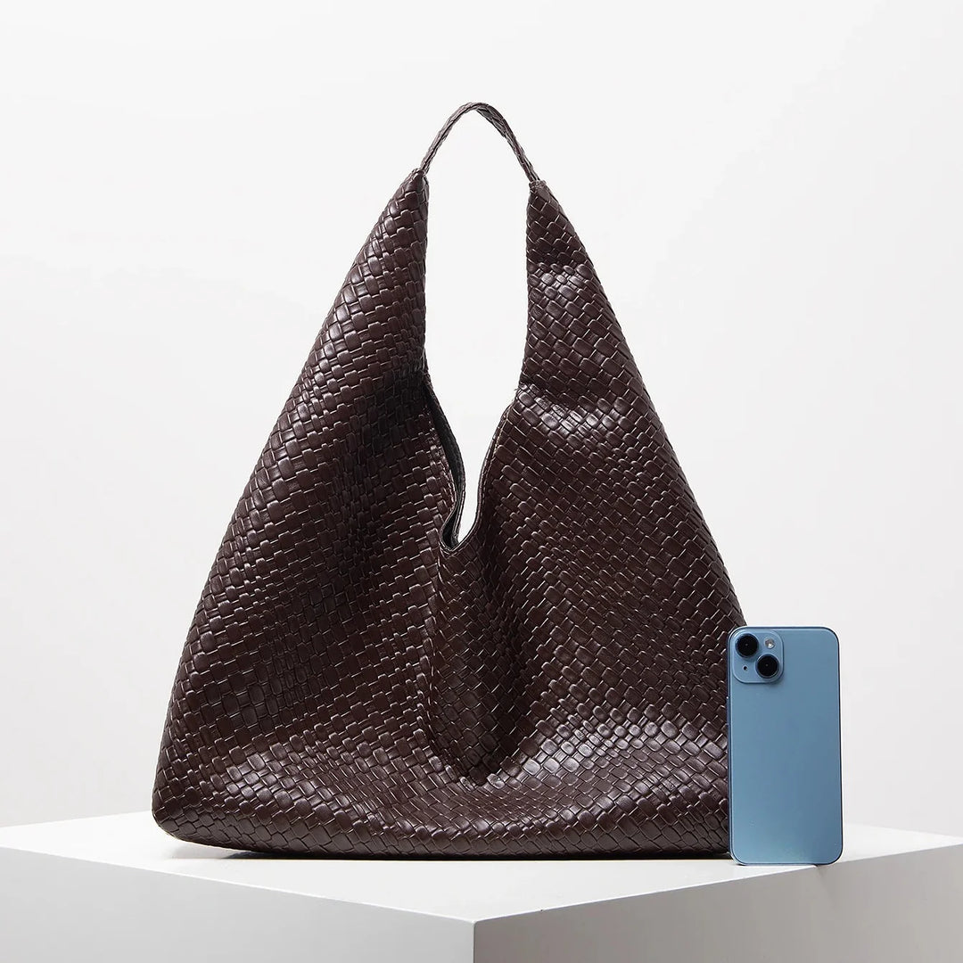 Courtney Woven Hobo Bag