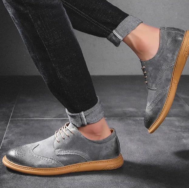 Brody Suede Wingtip Shoe