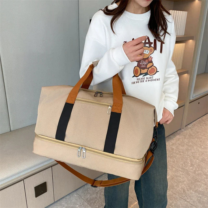 The Quinn Drop Bottom Duffel