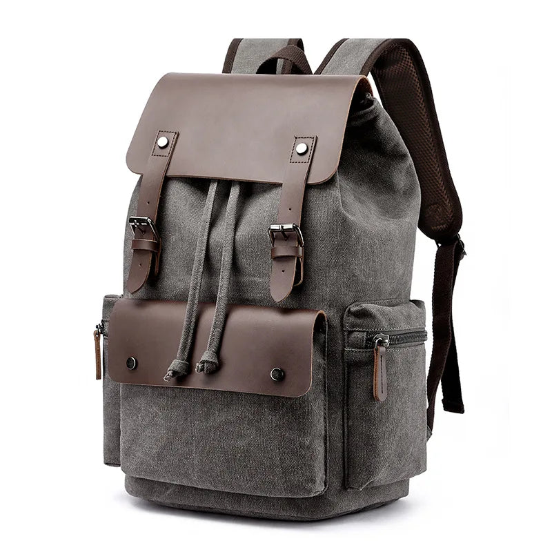 Sterling Canvas & Leather Backpack