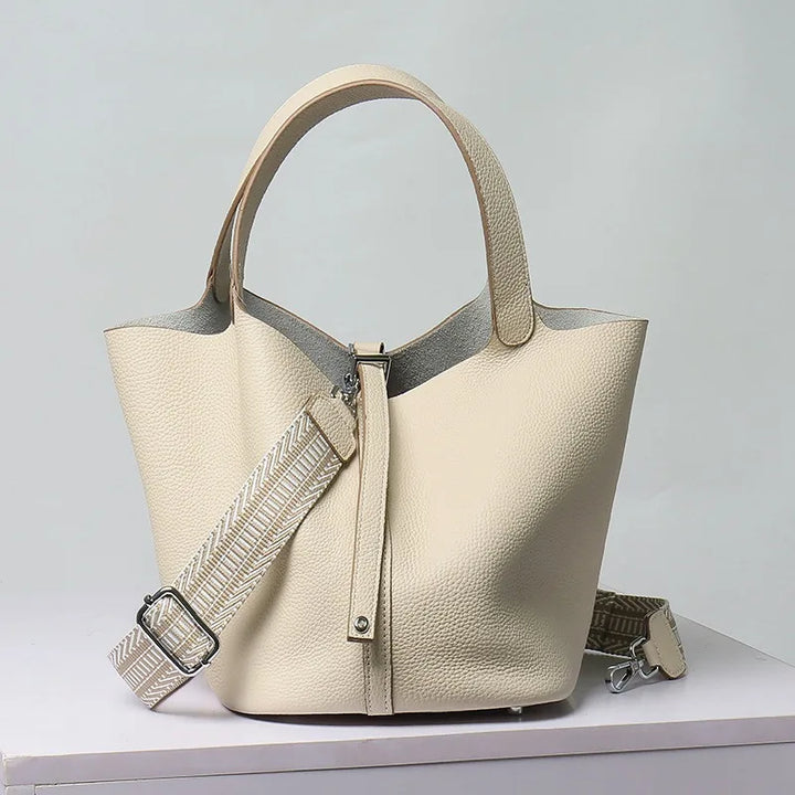 The Natalie Leather Tote Bag