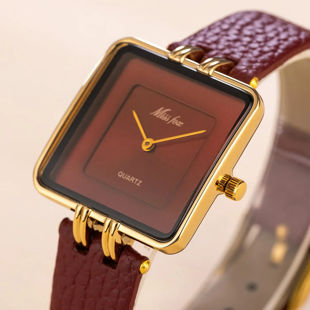 The "Blake" Leather Strap Watch, 30mm