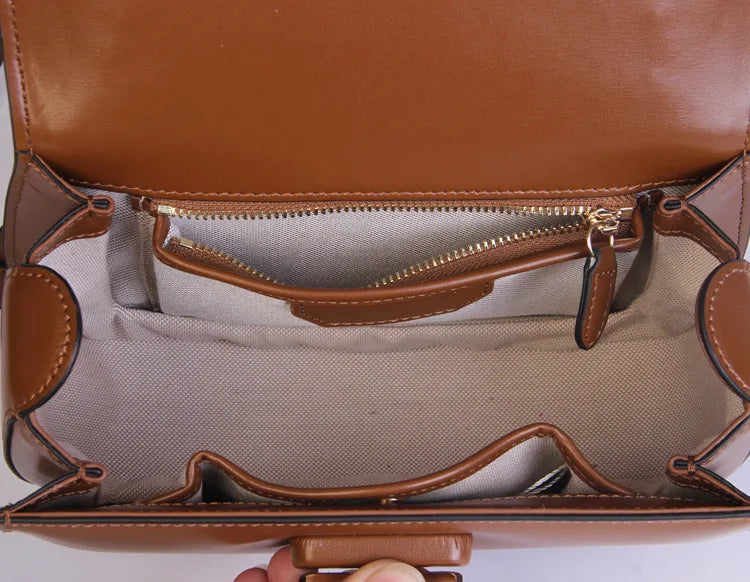The Hayden Bamboo Top-Handle Bag