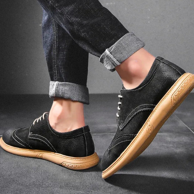 Brody Suede Wingtip Shoe