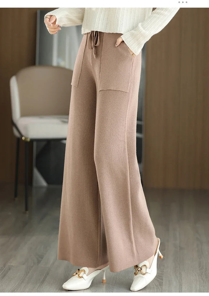 The Megan Wool Knit Pant