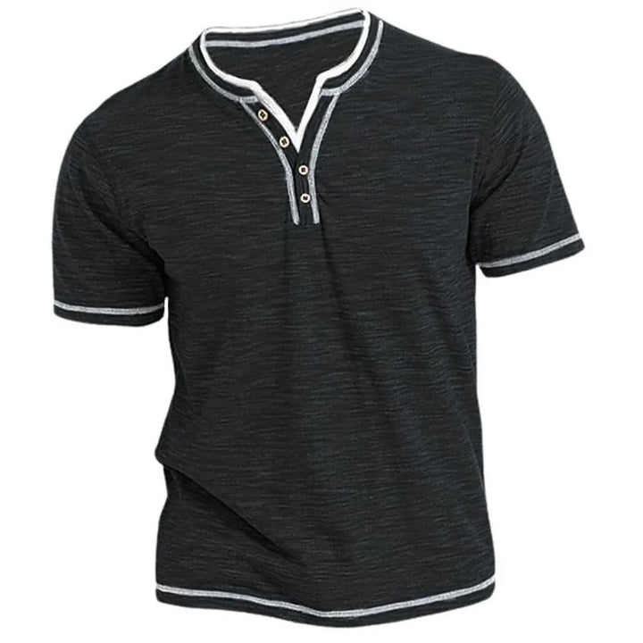 Jason Wash Short Sleeve Henley