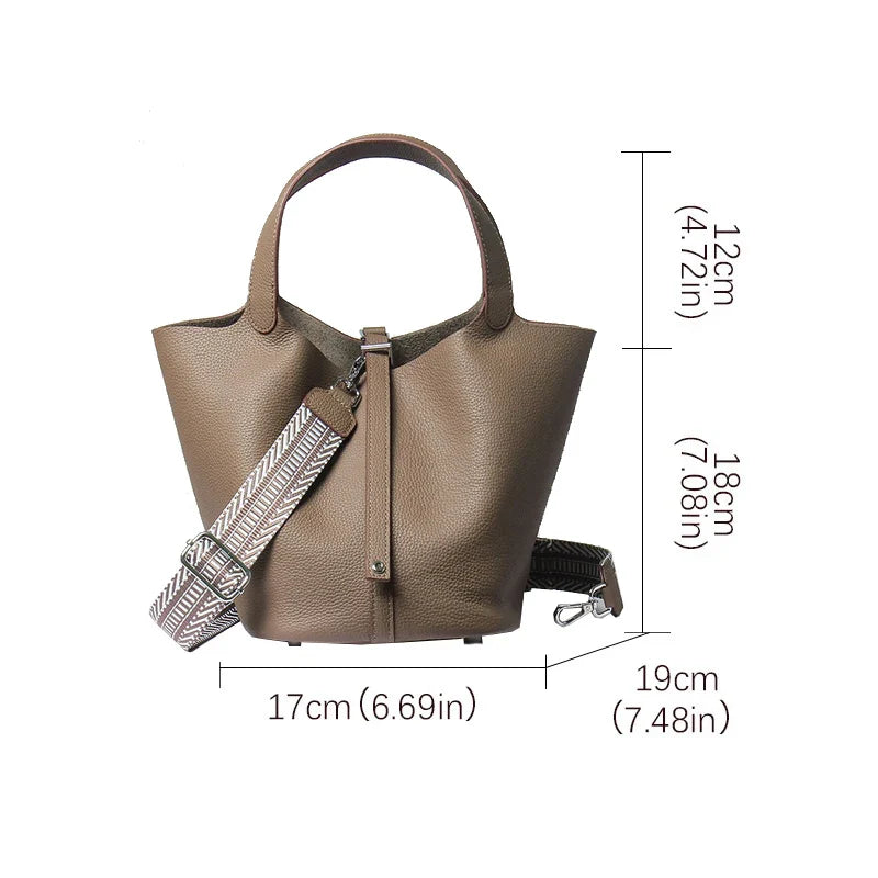 The Natalie Leather Tote Bag