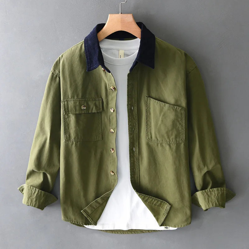Jamie Heavyweight Cotton Shirt