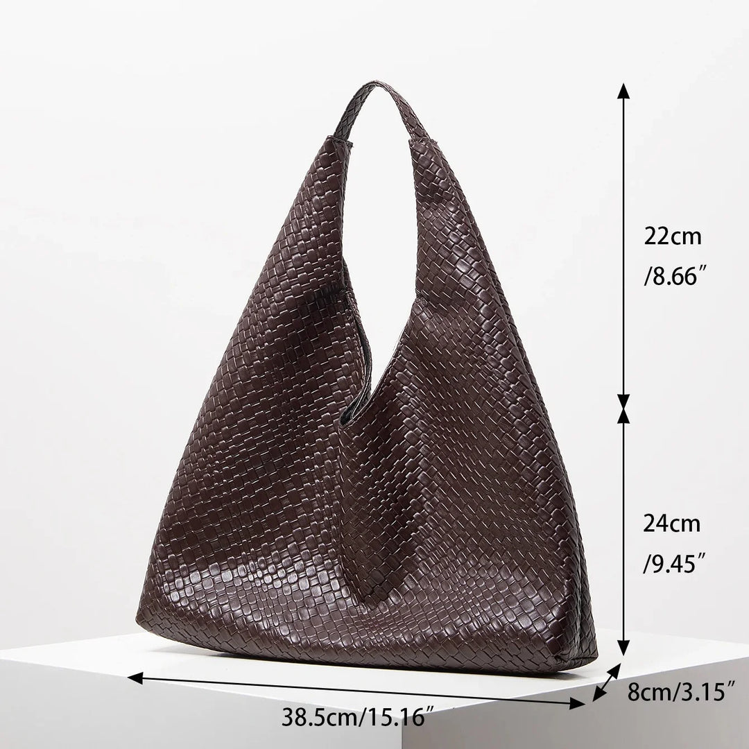 Courtney Woven Hobo Bag