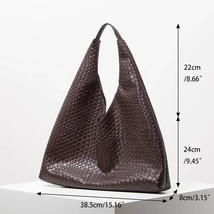 Courtney Woven Hobo Bag