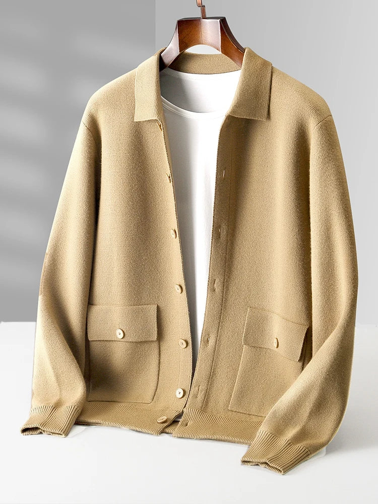 Skyler Bello Merino Wool Cardigan