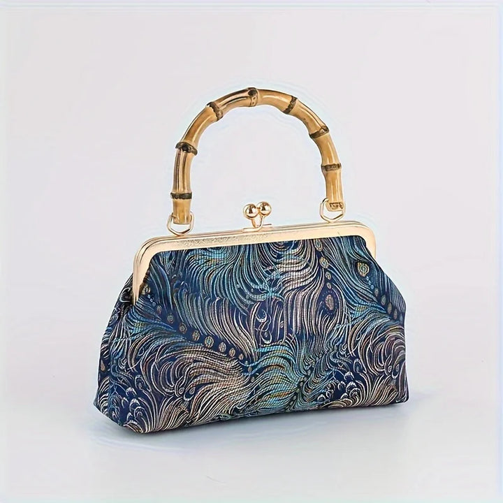 Brooke Bamboo Handle Purse