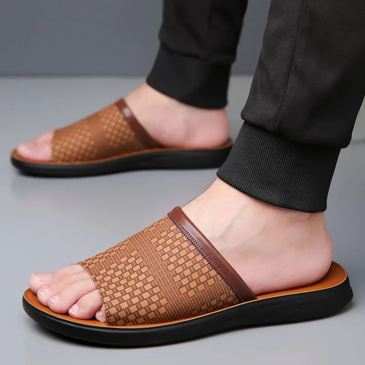 Valencia Leather Sandal