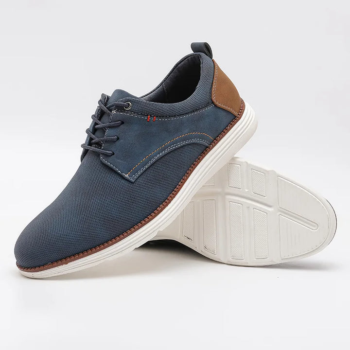 Reagan Leather Crossover Sneaker