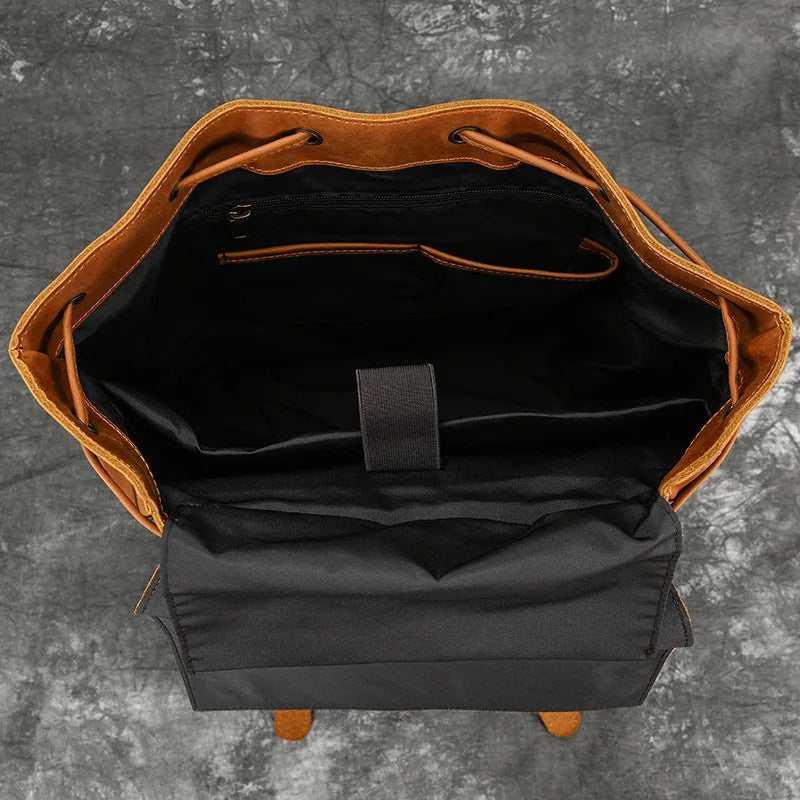 The Chase Full-Grain Leather Backpack