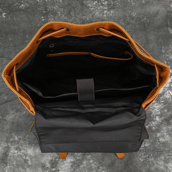 The Chase Full-Grain Leather Backpack