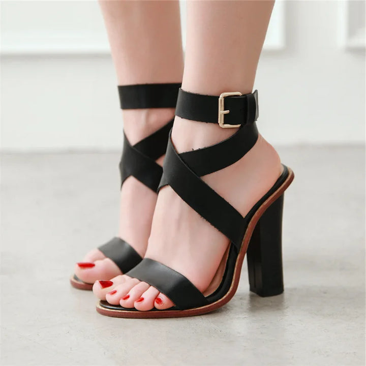 Chelsea Block Heel Sandal