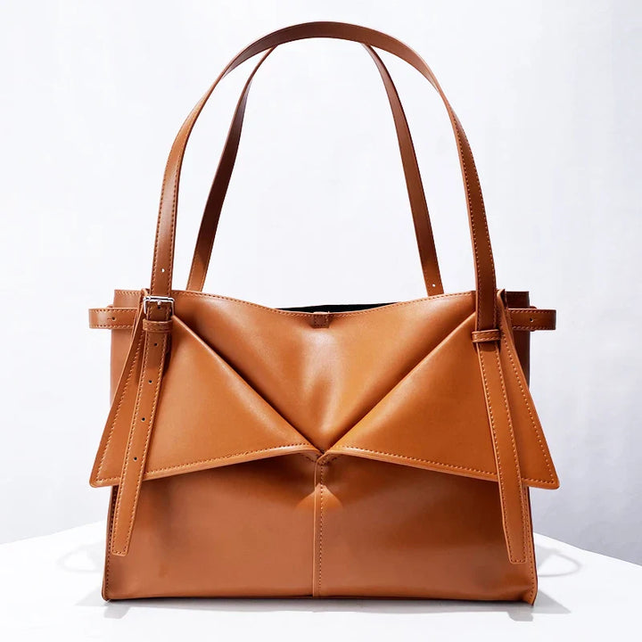 The Heather Leather Tote