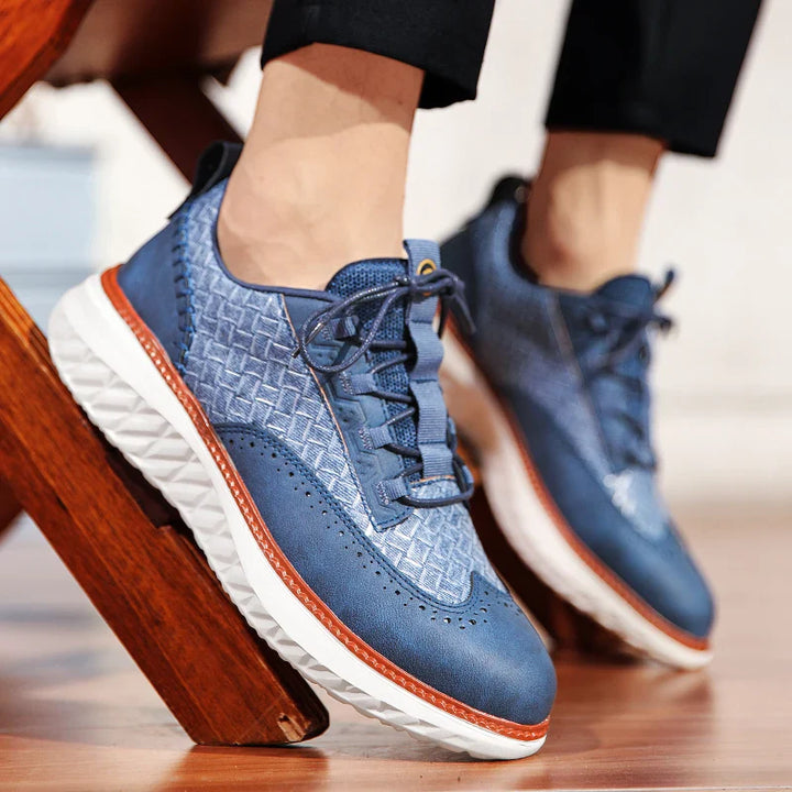 Casey Leather Brogue Sneakers