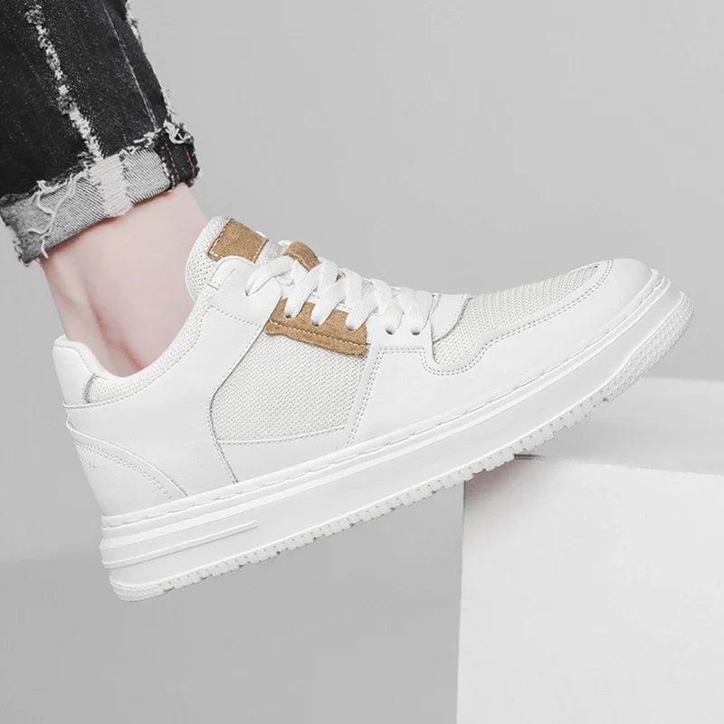 Sterling Leather Mid Top Sneaker
