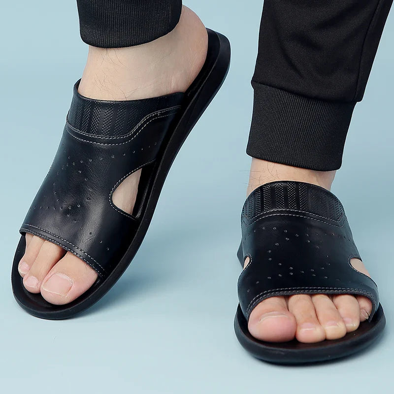 Paige Leather Sandal
