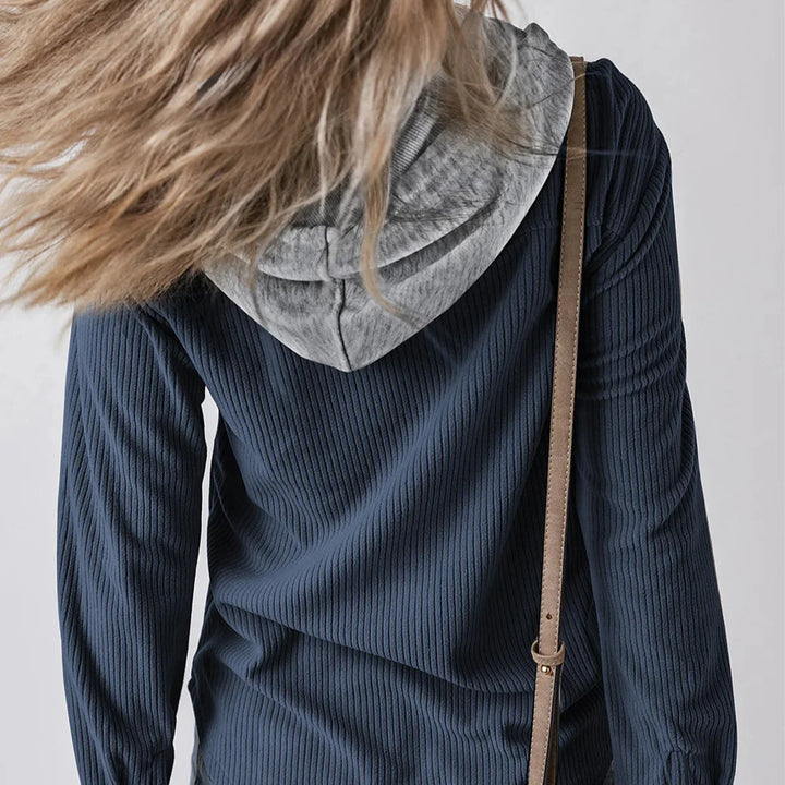 Summer Hooded Button Shirt