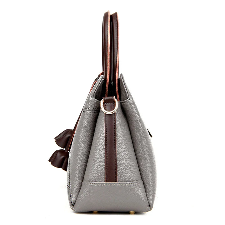 The Haley Leather Tote Bag