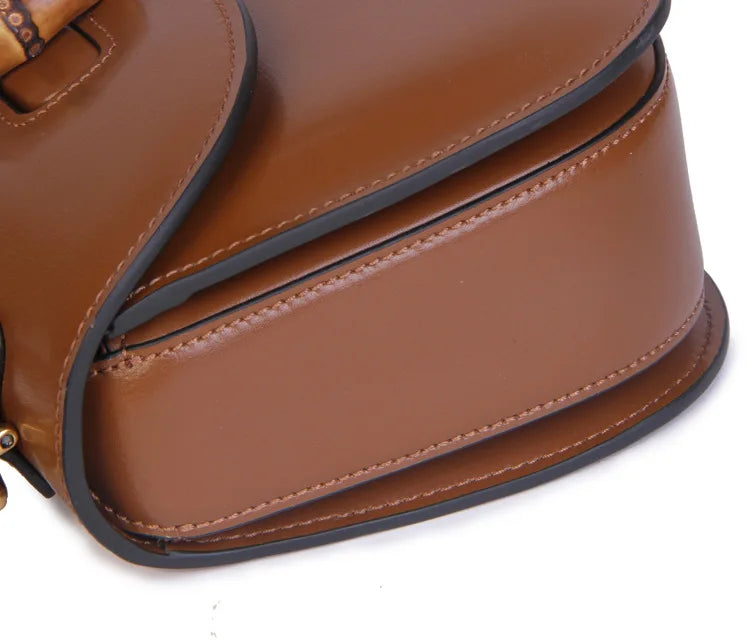The Hayden Bamboo Top-Handle Bag