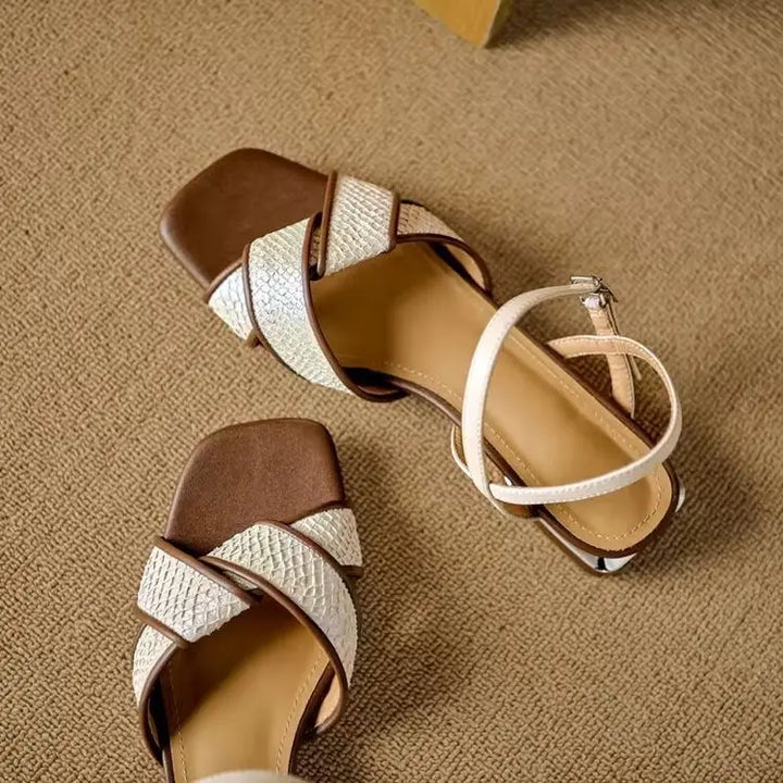 Kelsey Square Toe Sandal
