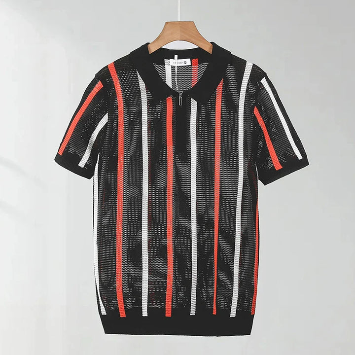 Cody Open Knit Polo