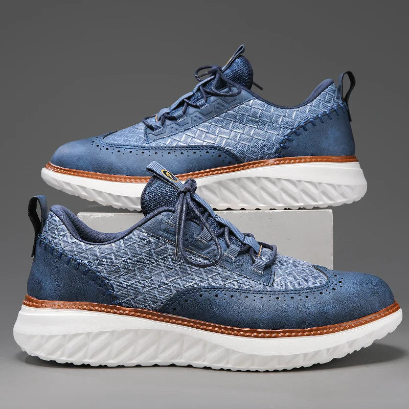 Casey Leather Brogue Sneakers
