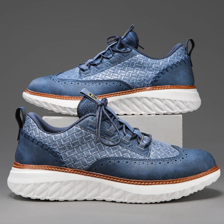 Casey Leather Brogue Sneakers