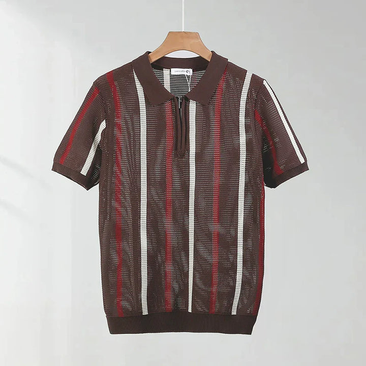 Cody Open Knit Polo