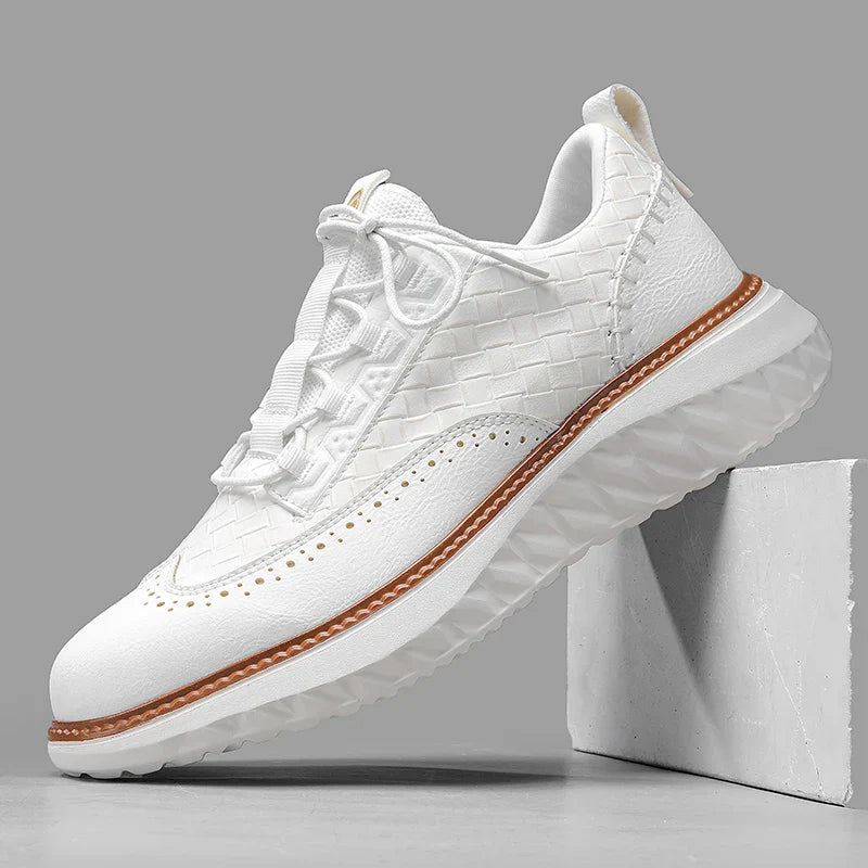 Casey Leather Brogue Sneakers