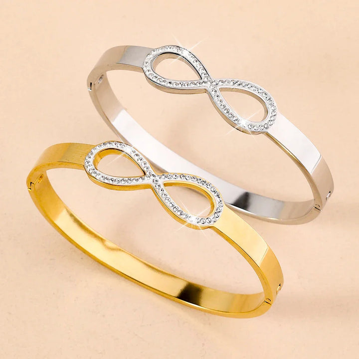 Velour Infinity Bangle