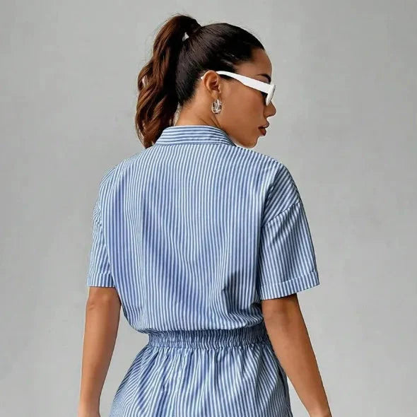 Tiffany Cinched Waist Romper