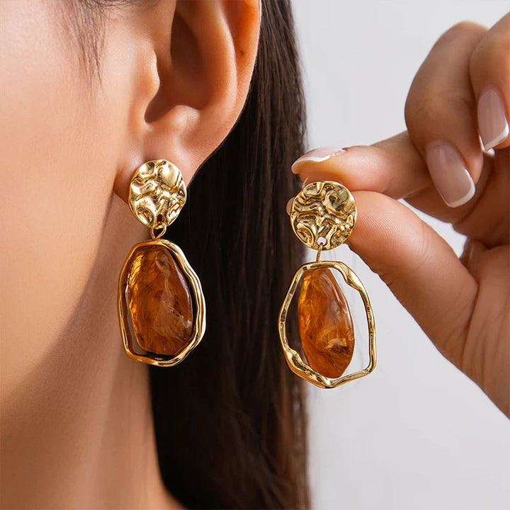 Velour Solis Drop Earrings