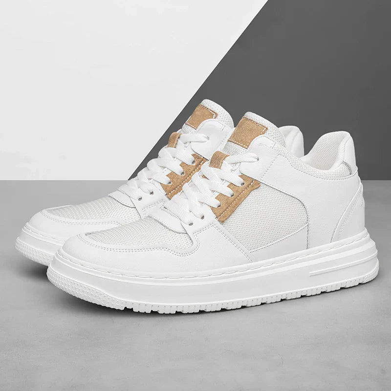 Sterling Leather Mid Top Sneaker