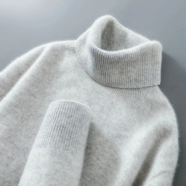 Nicole Tailored Wool Turtleneck