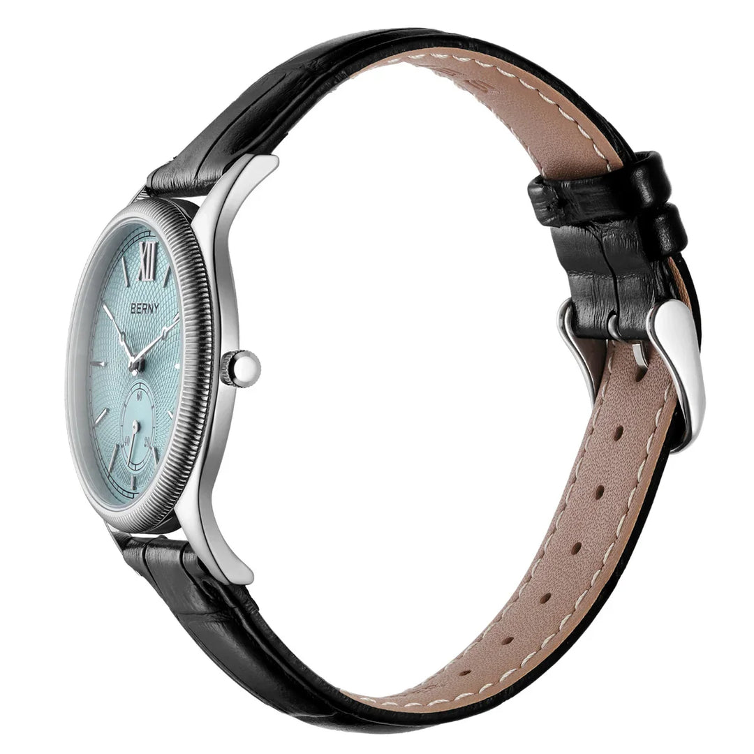 Sterling Classic Leather Strap Watch, 38mm